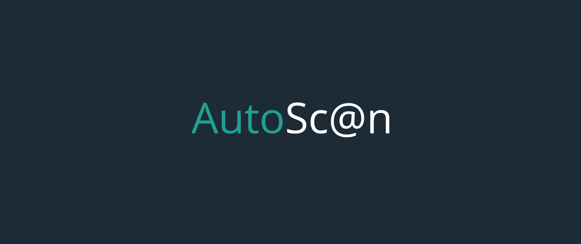 Rilasciato il software AutoSc@n